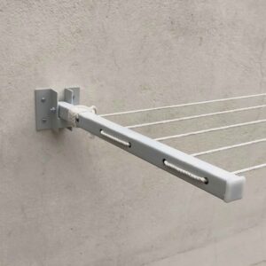 Foldable Wall Mounted Clothes Drying Rack (5 Tier ,Space Saving)