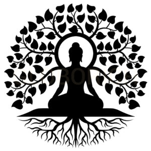 Metal Buddha Hanging Wall